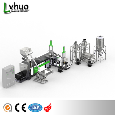 High Capacity Plastic Recycling Line Customized Color Pvc Recycling Machine