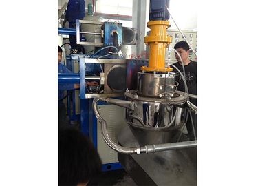 Capacity 200-300kg/h PE plastic  hydraulic water ring screen changer 1.5kw motor