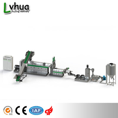 Output 160 - 200kg/H PE Wet Film Granulator Plastic Recycling Industrial Waste Recycling